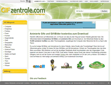 Tablet Screenshot of gifzentrale.com